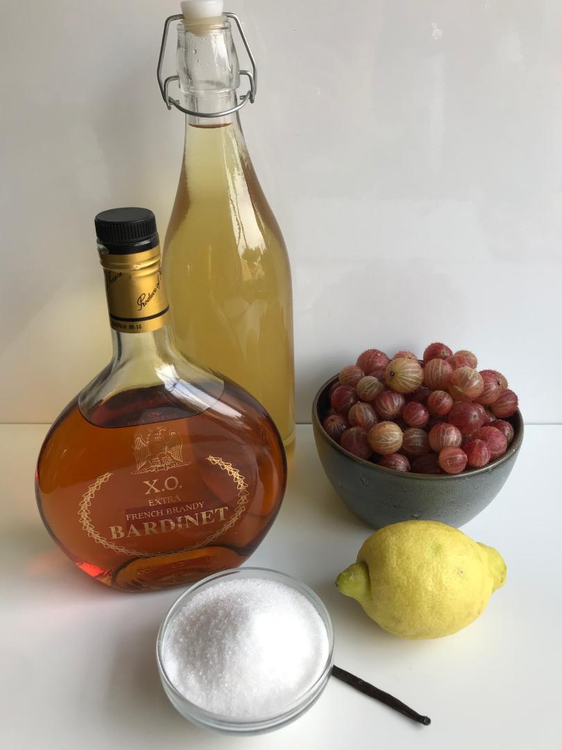 Stikkelsbær marmelade med brandy