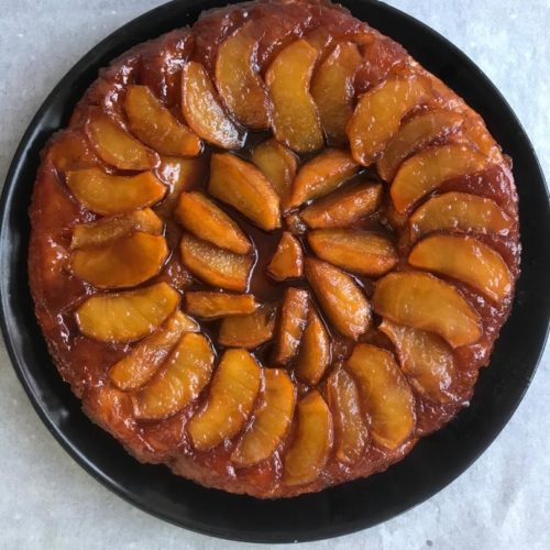 tarte tatin med æble